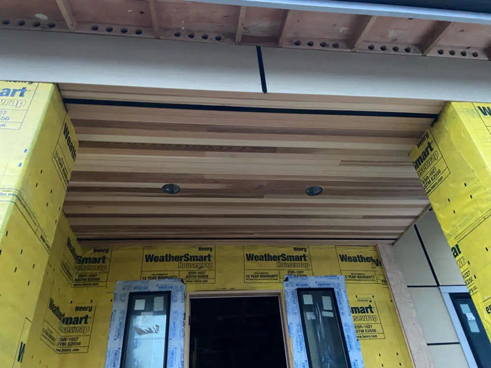 Siding installation in progress on a Seattle-area home (photo 7 of 26)