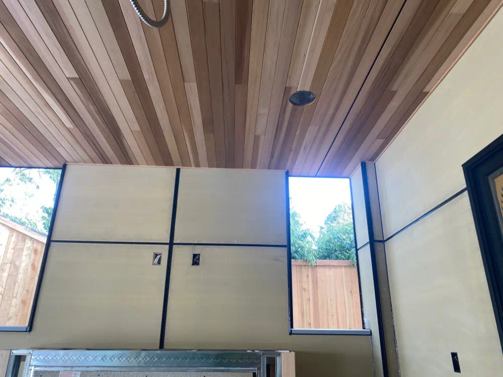 Siding installation in progress on a Seattle-area home (photo 12 of 26)