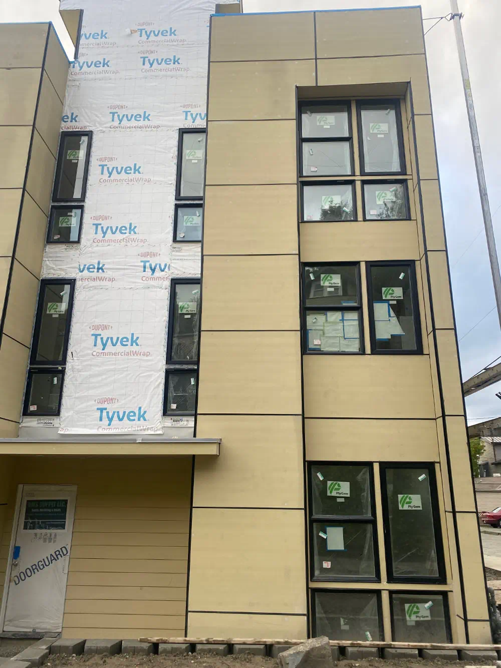 Siding installation in progress on a Seattle-area home (photo 24 of 26)
