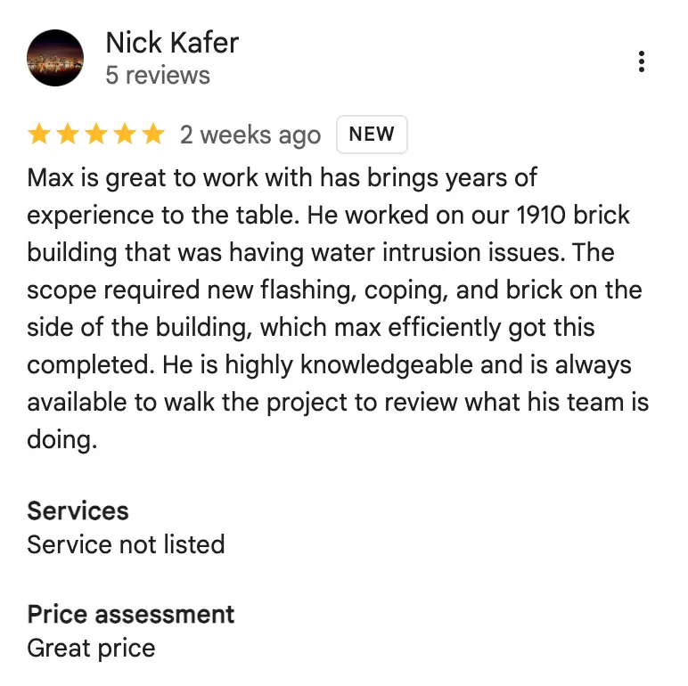 Google review screenshot (7 of 8)