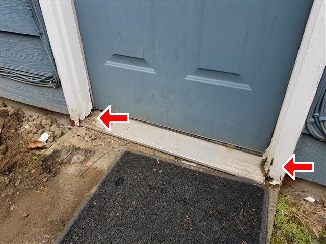 Newly installed rot-resistant exterior trim on a Seattle home